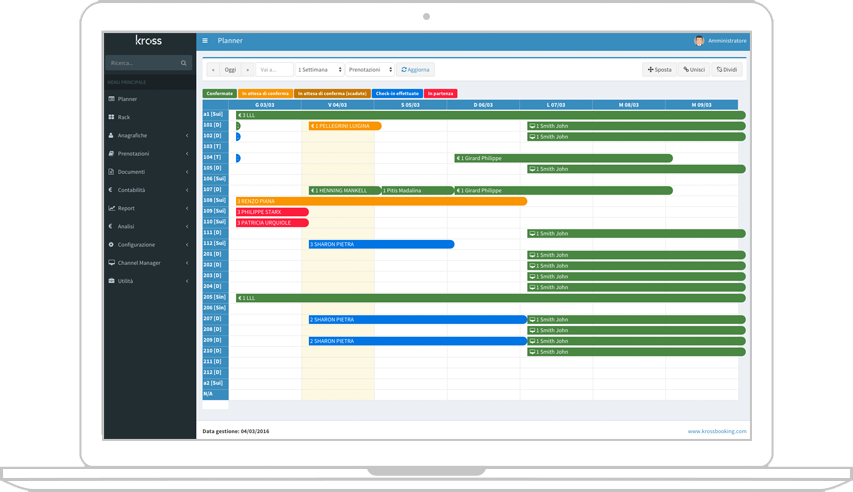 Kross Booking - Cloud Hotel Management System